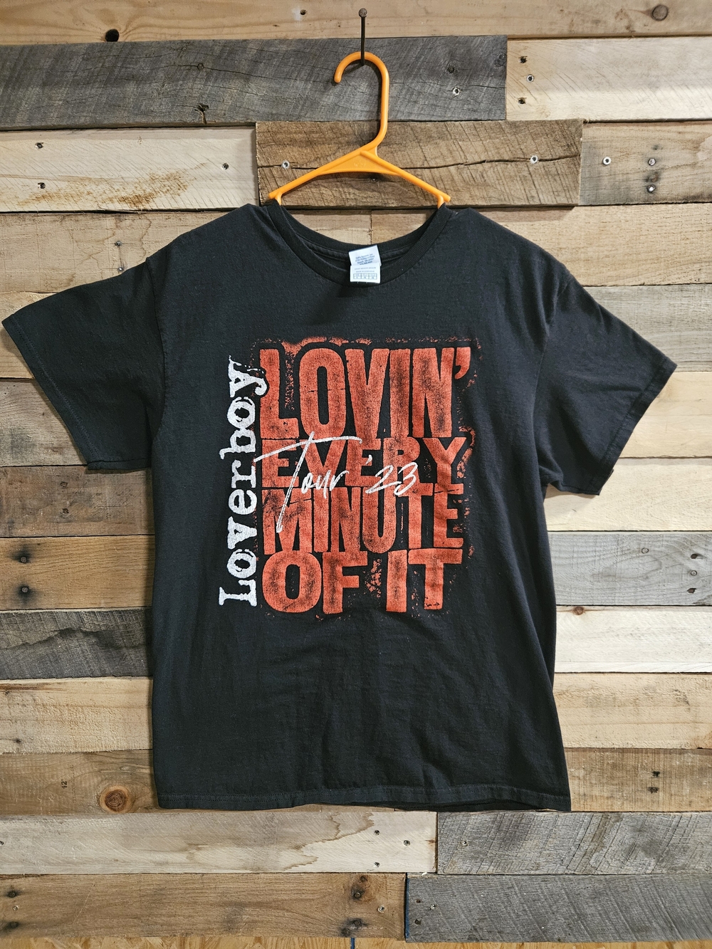 Loverboy 2023 Lovin' Every Minute Of It Tour Shirt